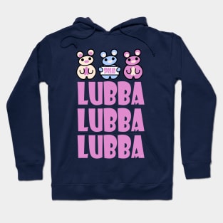 Three Chibis (Spread Lubba Lubba Lubba) Hoodie